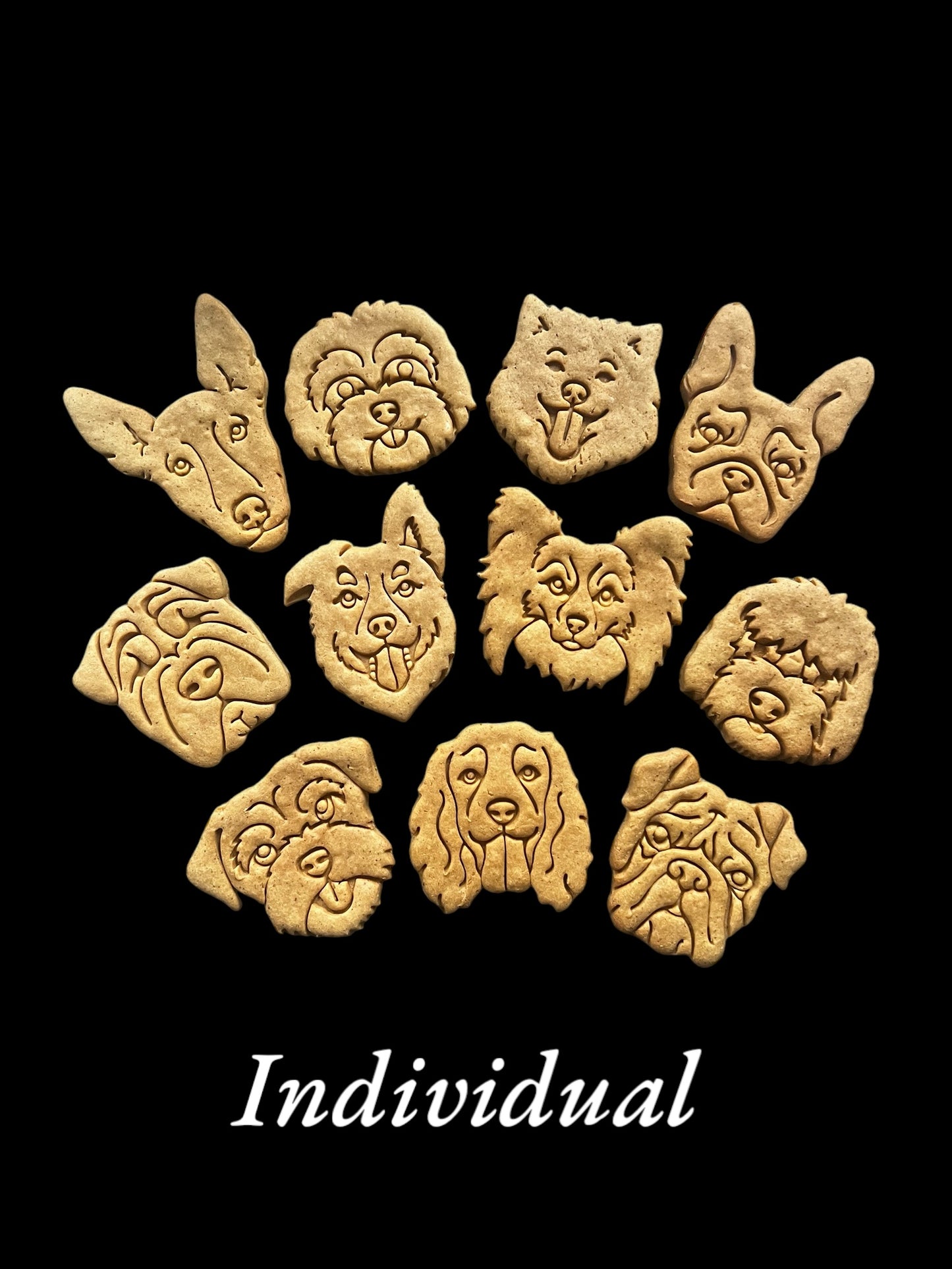 Breed Faces (80 Breeds Available) - Individual