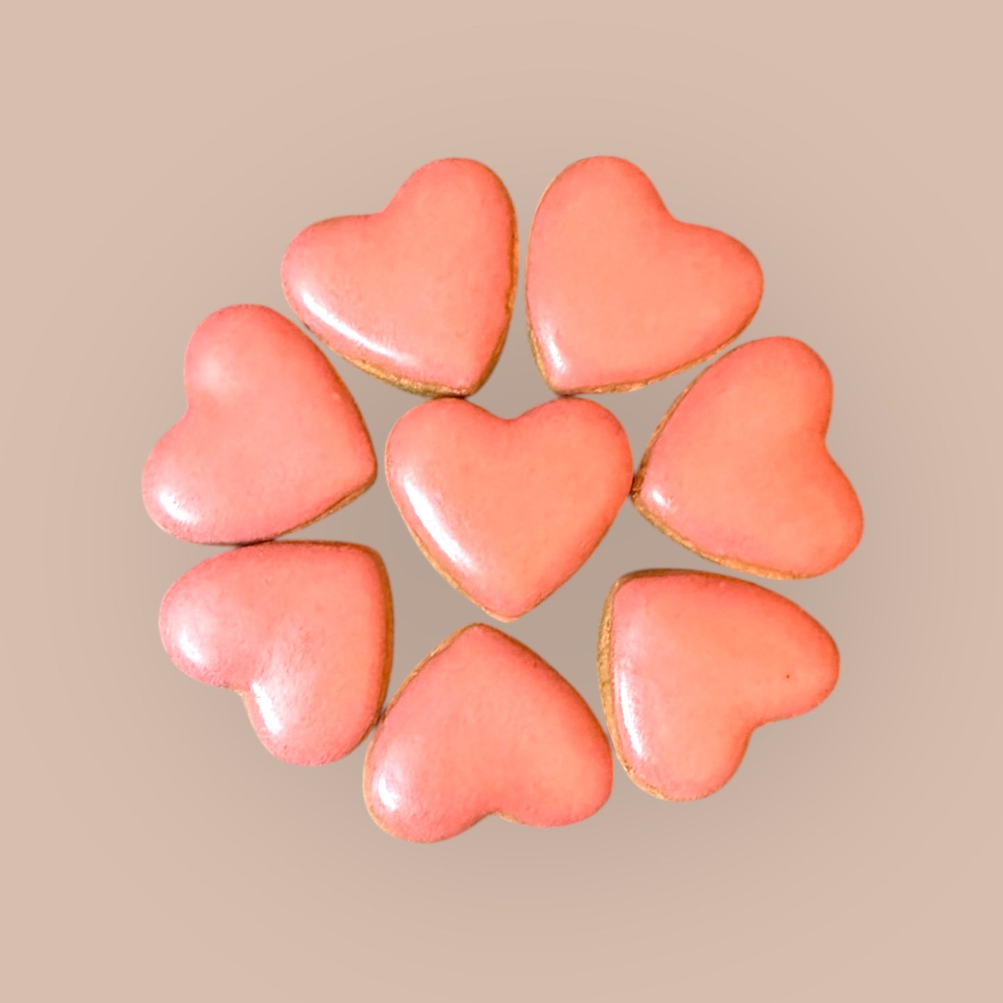 Small Hearts -Pack of 8
