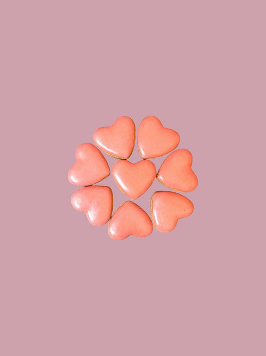 Small Hearts -Pack of 8