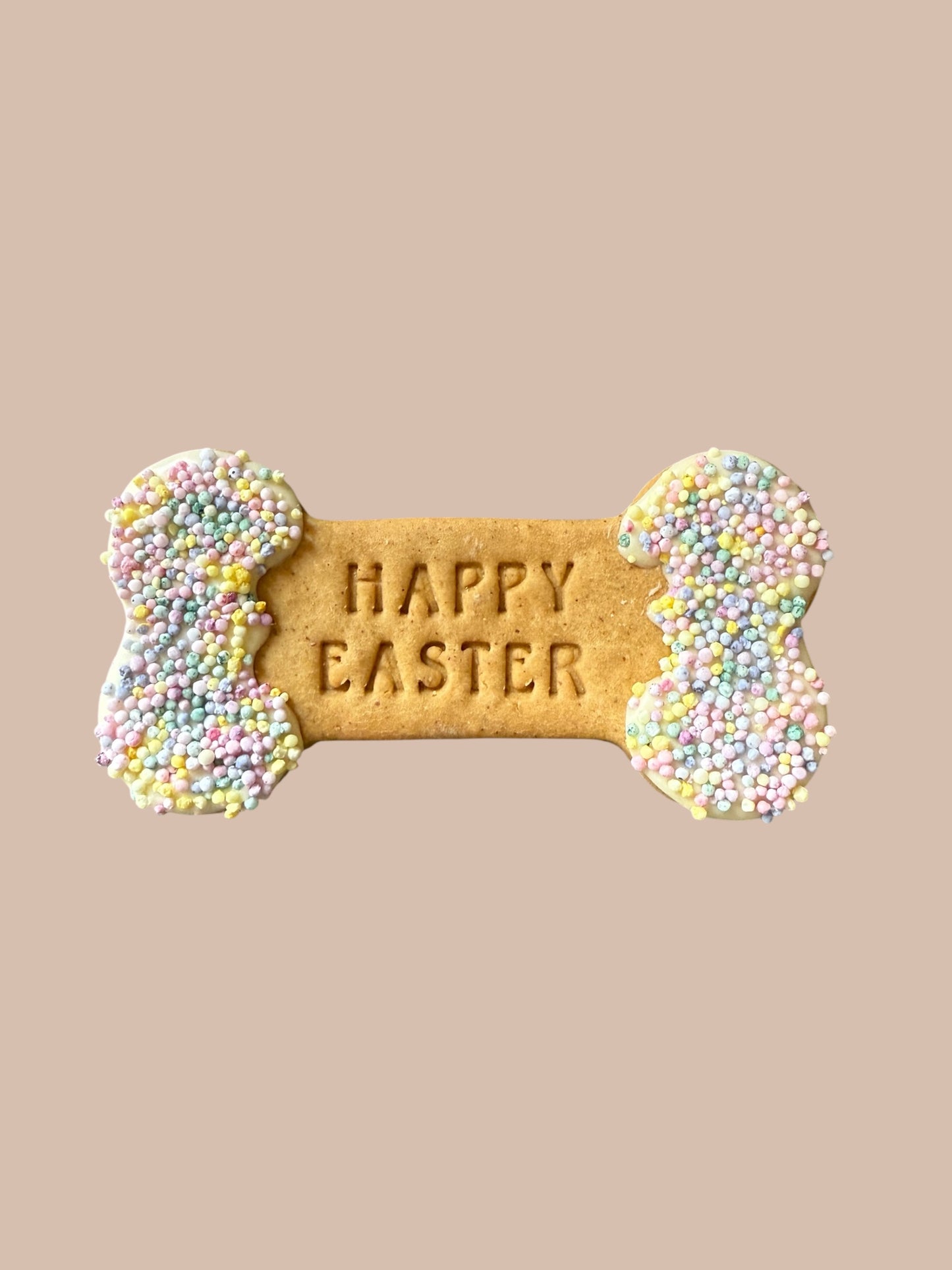 Happy Easter XL Bone (Iced)