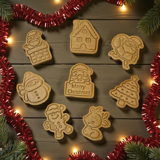 Christmas Festive Bites x Pack of 8 - Peanut Butter & Honey