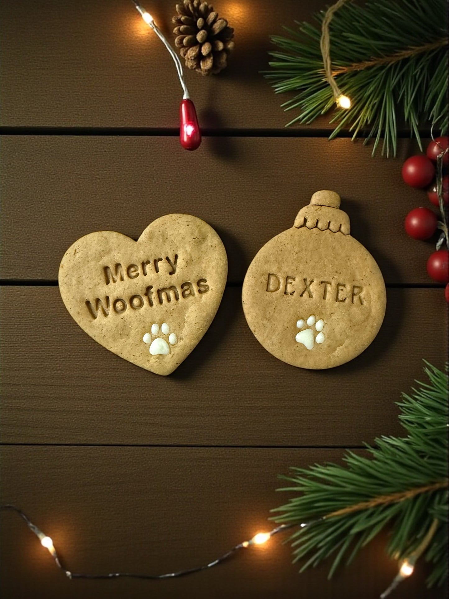 Christmas Duo Gift Box with Personalised Bauble