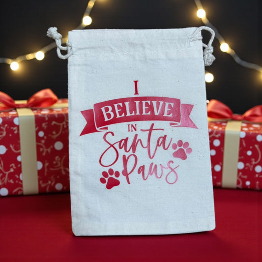 Canvas Drawstring Treat Pouch